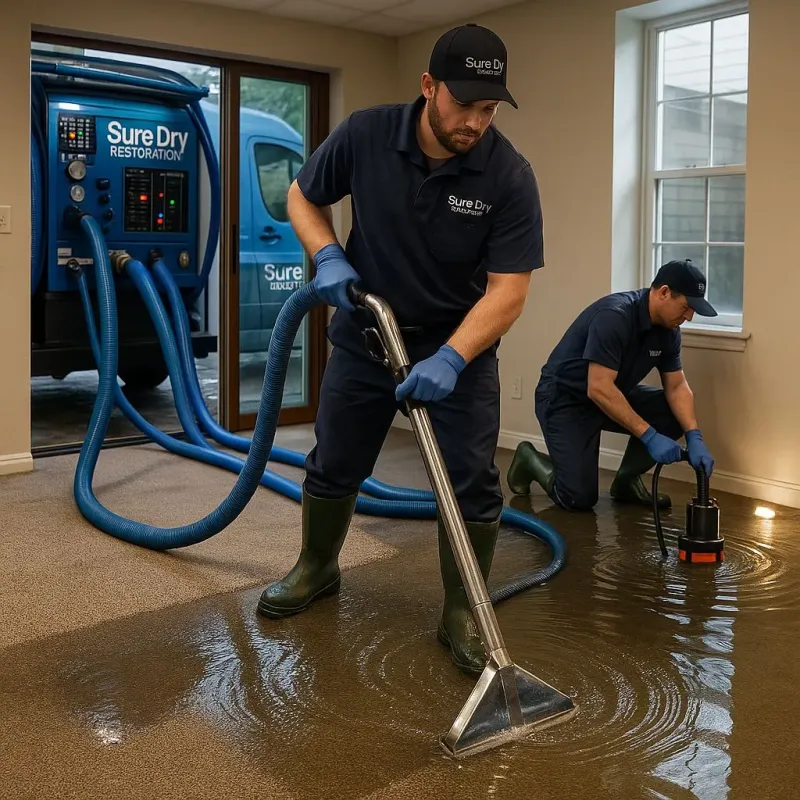 Water Extraction and Removal process in Wellsboro, PA
